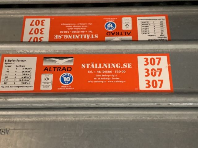 824691-2 Scaffolding frame scaffolding Altrad 6 m