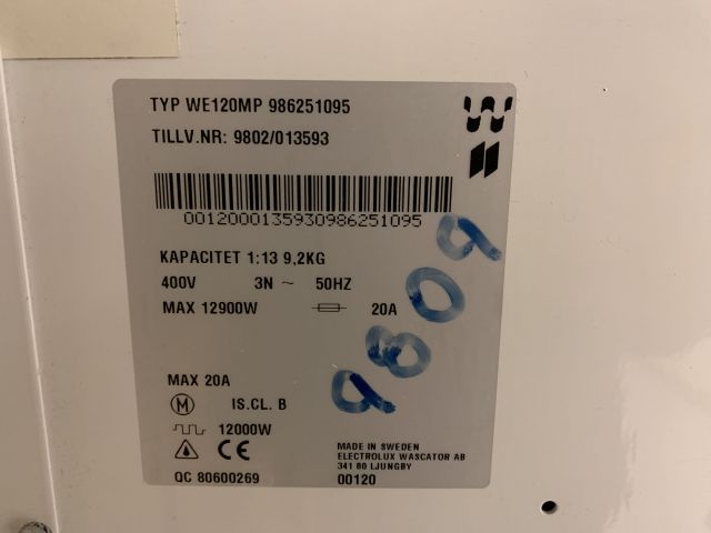 810210-7 Washing machine Electrolux Wascator WE120MP
