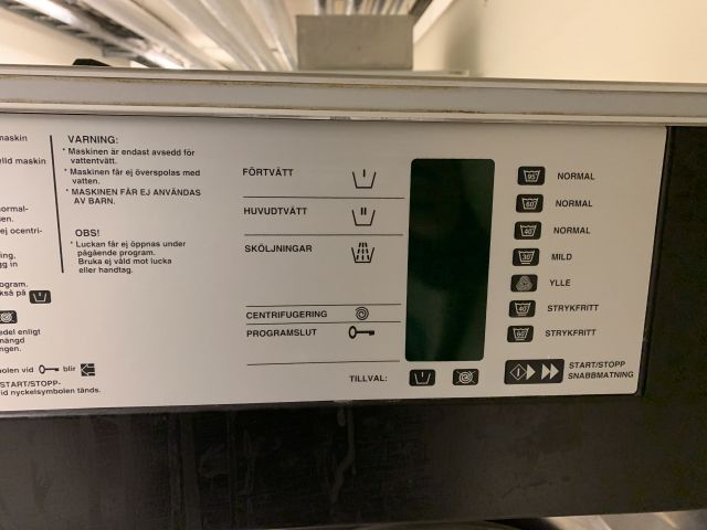 810210-2 Washing machine Electrolux Wascator WE120MP