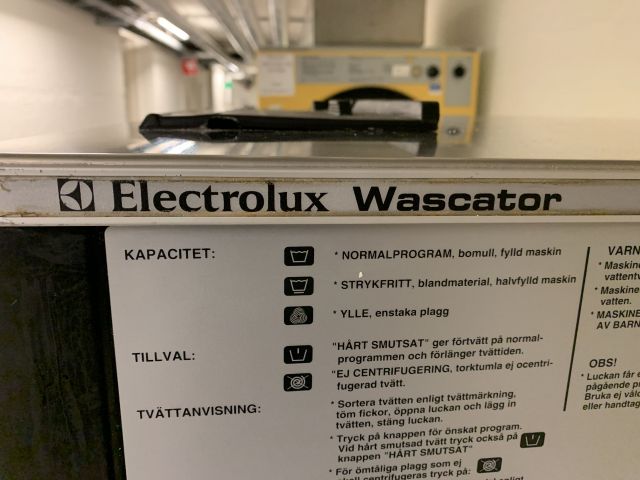 810210-3 Washing machine Electrolux Wascator WE120MP