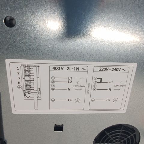 824616-5 Induction hob Electrolux HO 1630F