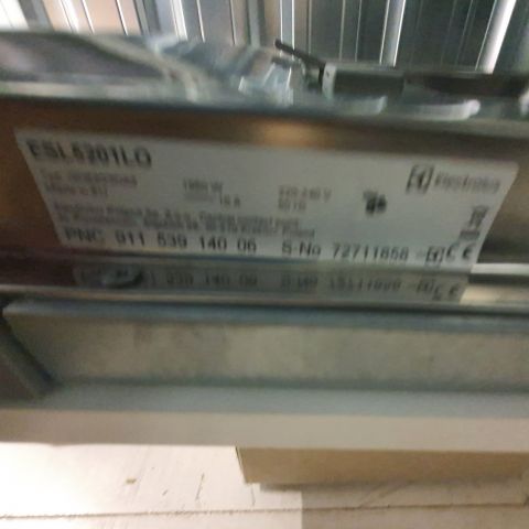 824618-5 Dishwasher Electrolux ESL5201LO integrated