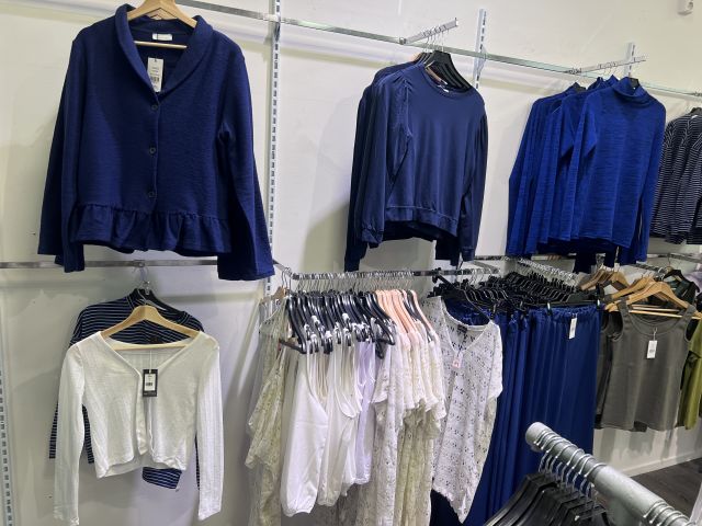 672878-9 Shop fittings, clothes hangers etc. "everything in the shop"