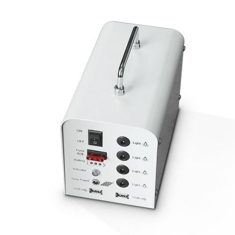 905597-2 Solar-powered powerbank of 150 watts with lighting & USB