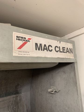 902266-2 Cleaning box Spies Hecker Mac Clean, tinner box