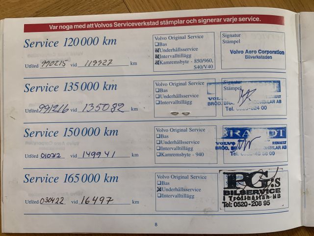 905083-63 Volvo S90 - 1997