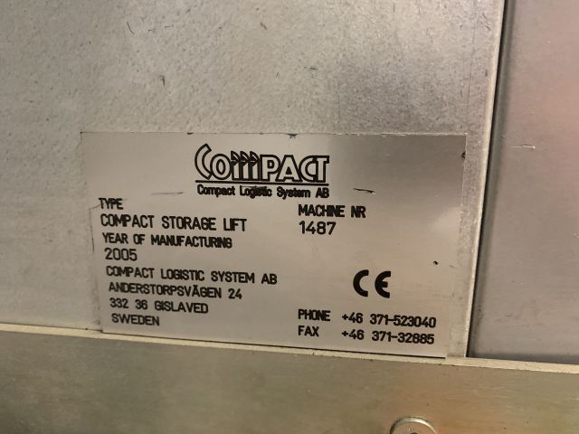810232-8 Paternosterverk / Lagerautomat Compact Twin Storage Lift -2005
