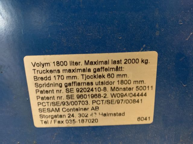 810257-7 Container Sesame 1800