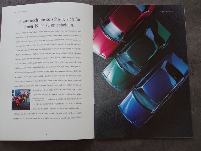 906358-85 Mercedes-Benz 190 E Advantage Azzurro Sportline - 1992