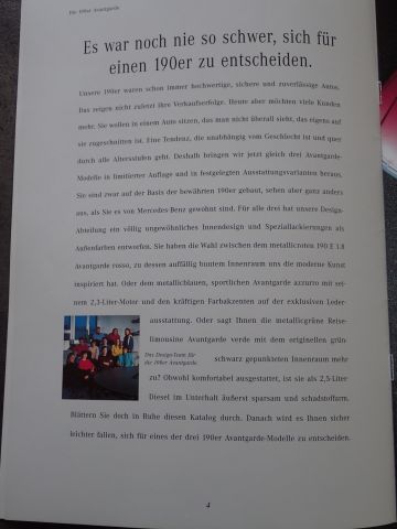 906358-86 Mercedes-Benz 190 E Advantage Azzurro Sportline - 1992