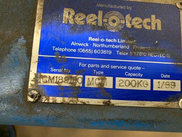 810263-9 Cable winding machine Reel-o-tech MCM