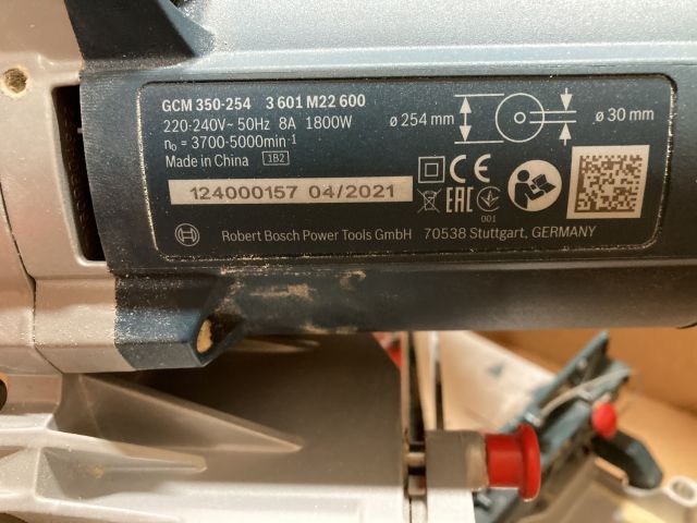 906417-5 Cutting and sawing saw Bosch GCM 350-254 (Demo)