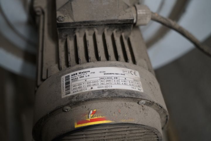 894209-2 Exhaust fan, Nederman