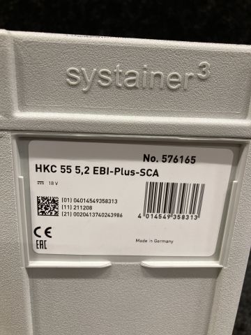 906420-5 Circular saw Festool HSK 55 ink guide rail Festool FSK 420