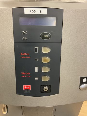 886545-3 Coffee machine Melitta C 2000