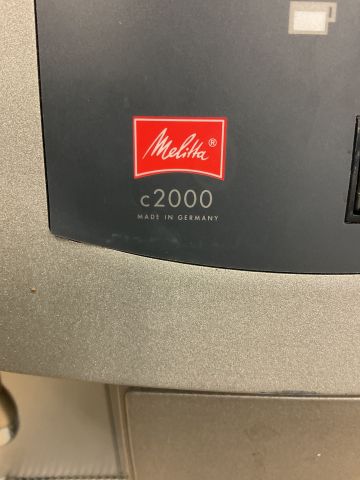 886545-4 Coffee machine Melitta C 2000