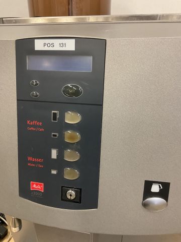 886545-6 Coffee machine Melitta C 2000