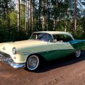 861710-1 Oldsmobil 98 Holiday Coupe - 1954