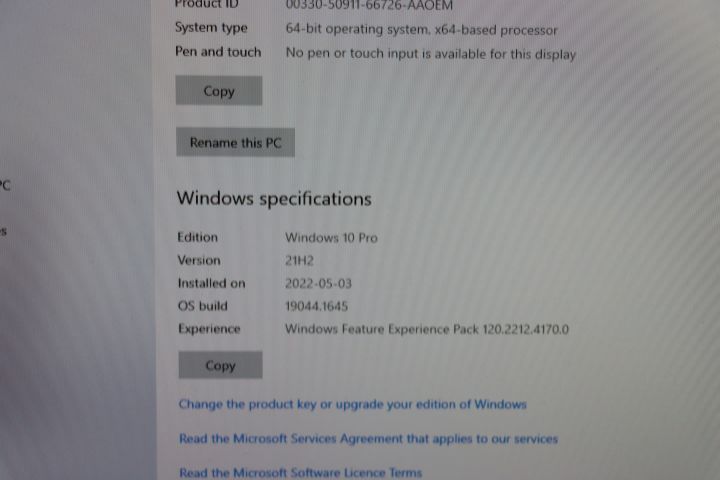 788189-4 Computer HP 440 G3 238 AIO