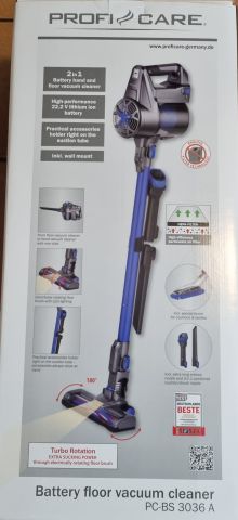 905836-3 ProfiCare PC-BS 3036 A Cordless vacuum cleaner - Shipping included