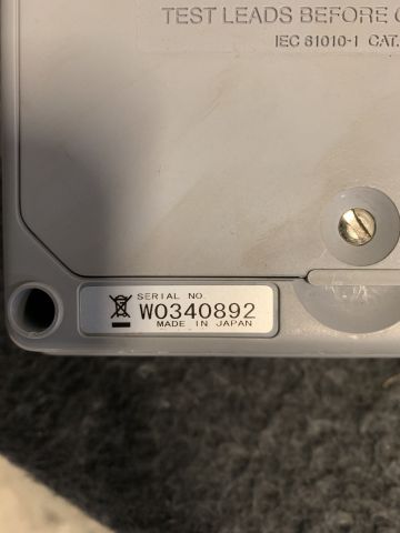 777459-5 Kyoritsu 3125 - Digital 5kV high voltage insulation tester