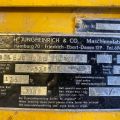 901755-11 Joint stacker Jungheinrich model Ejc12.5 G year model 1971