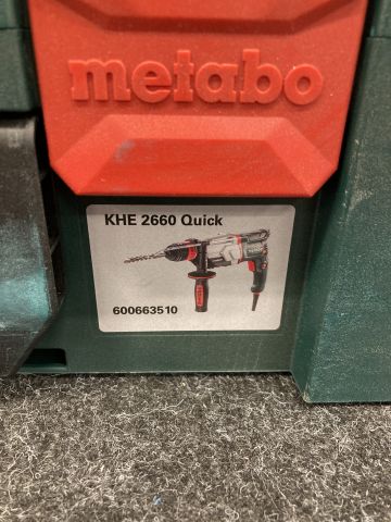 907104-2 Hammer drill Metabo KHE 2660 Quick * Updated *
