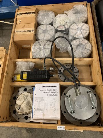 907479-1 Hydraulic sleeve chuck MicroCentric with clamping sleeves and mounting kit