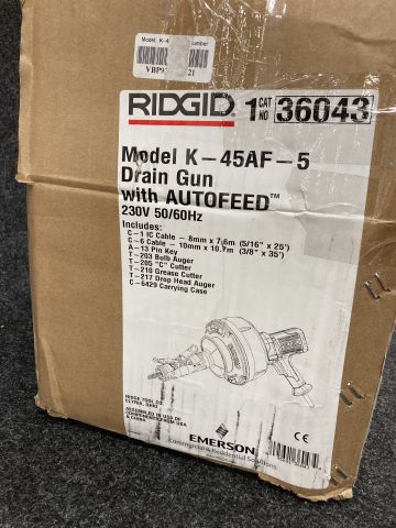 907181-3 Cleaning machine Ridgid K-45-AF