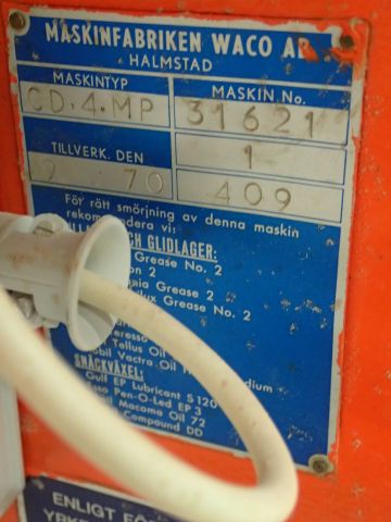 861738-6 Splitting saw Waco CD.4.MP