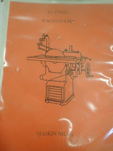 861738-26 Splitting saw Waco CD.4.MP