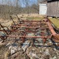 896340-51 Massey Ferguson 35 Tractor with front loader and spring harrow