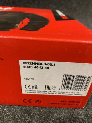 908275-3 Warm sweater Milwaukee M12 HHBL3-0, size L