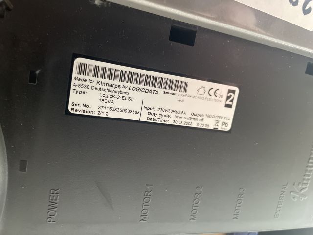 828965-18 Electric desk with office chair and furniture