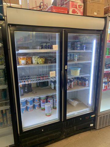 908071-1 Double glass refrigerator Tefcold NF5000G