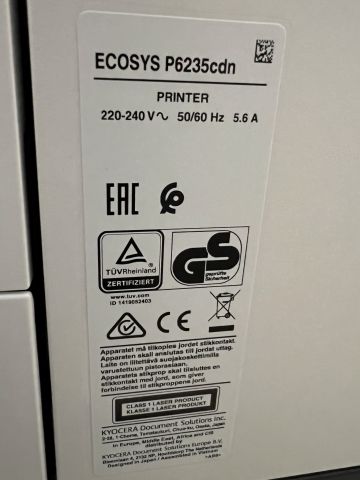 828969-4 Printer Kyocera Ecosys P6235cdn