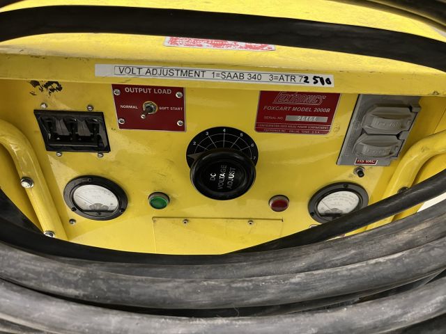 828979-8 Foxcart 2000B mobile power unit for aircraft