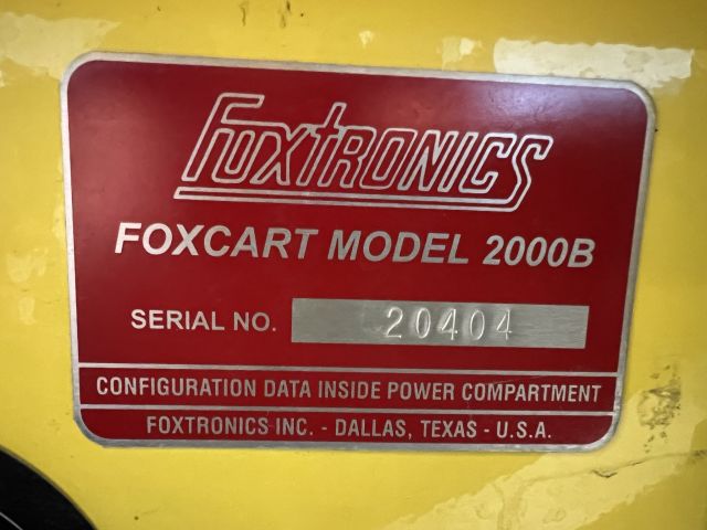 828979-9 Foxcart 2000B mobile power unit for aircraft