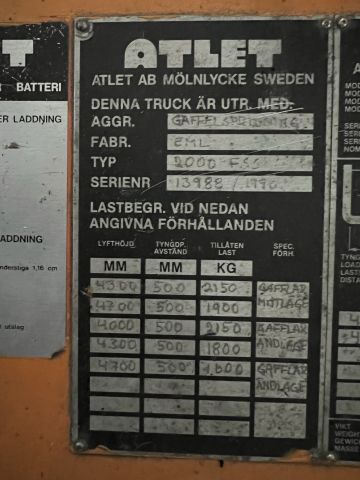 828983-16 Electric truck Toyota HBM 25 with charger