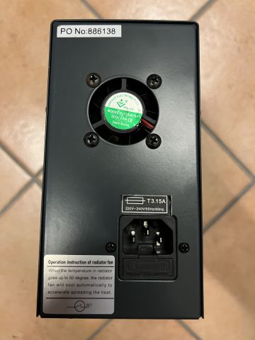 877384-4 DC lab switching power supply Velleman LABPS3003SM