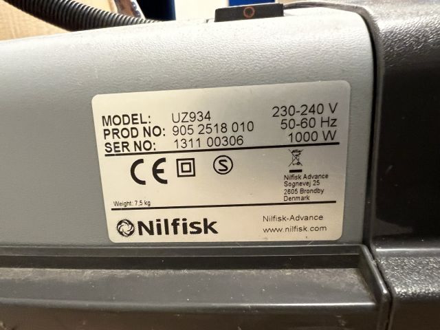 877426-3 Vacuum cleaner Nilfisk UZ934