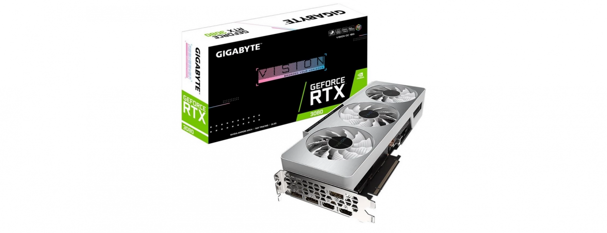 908562-1 Graphics Card Gigabyte GeForce RTX 3080 VISION OC 10G 2.0 (LHR)