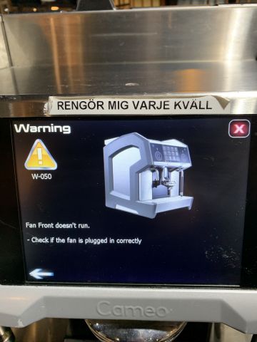 907891-8 Coffee machine Eversys Cameo C2M