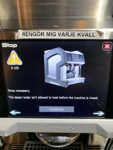 907891-12 Coffee machine Eversys Cameo C2M