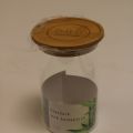 908930-1 Glass jar with bamboo lid DRB