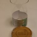 908930-2 Glass jar with bamboo lid DRB