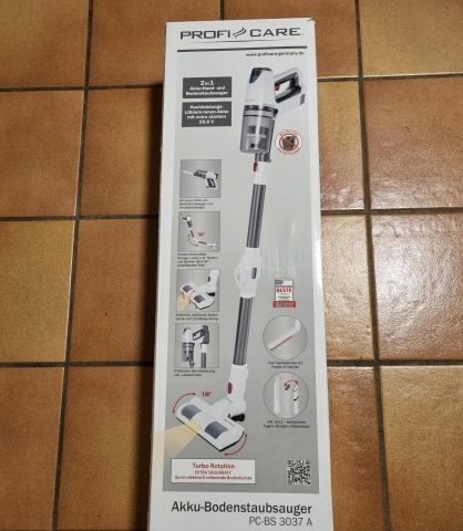 907475-4 Profi-Care PC-BS 3037 A cordless vacuum cleaner - Shipping included