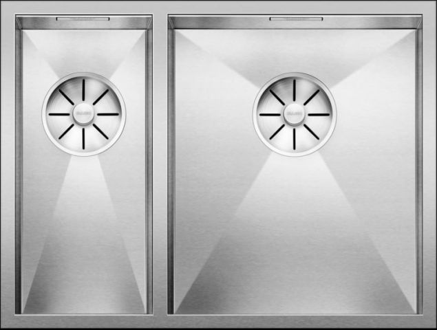 909845-2 Stainless steel sink BLANCO ZEROX 340/180-IF RIGHT