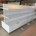 868051-3 Double-sided shelves with base cabinets, 4 pcs