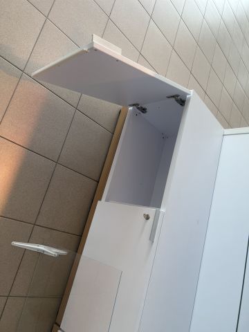 868051-6 Double-sided shelves with base cabinets, 4 pcs